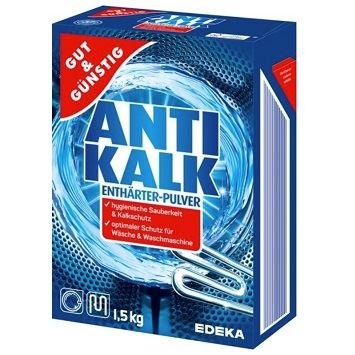 G&G Anti-Kalk atkaļķošanas pulveris veļas mašīnām 1.5kg