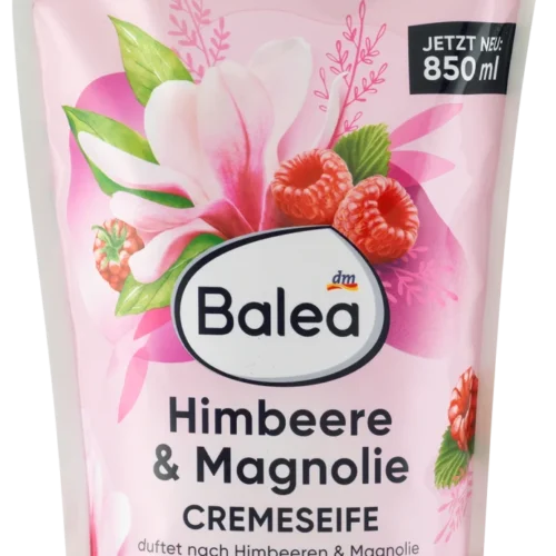 Balea šķidrās ziepes ar aveņu un magnoliju ziedu aromātu 850ml