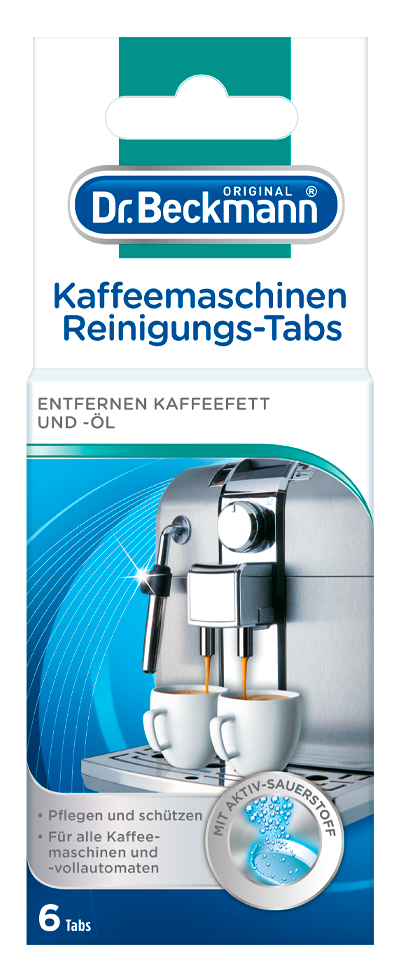 Dr Beckmann kafijas automāta tīrīšanas tabletes 6x1,6 g