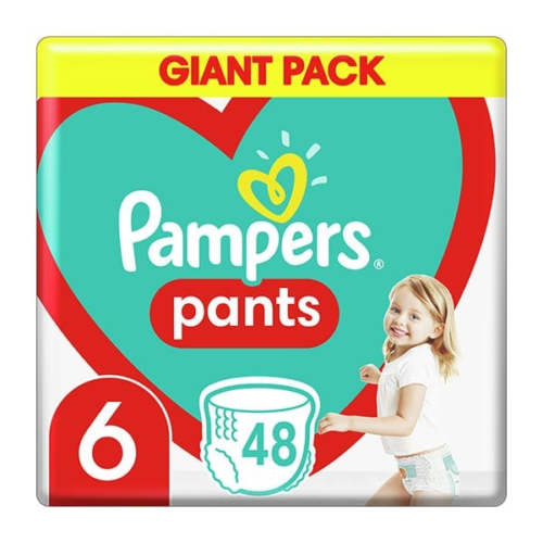 Pampers Pants autiņbiksītes #6, 48gab