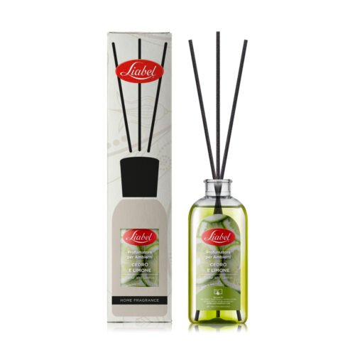 LIABEL Cedar and Lemon telpu gaisa atsvaidzinātājs ar kociņiem 50ml