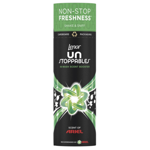 LENOR Unstoppables aromātiskās granulas ar Ariel aromātu 320g