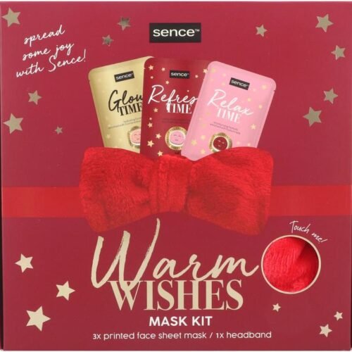 SENCE Warm Wishes sejas masku dāvanu komplekts 4gab