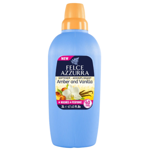 FELCE AZZURRA Amber & Vanilla veļas mīkstinātājs (40x) 2L