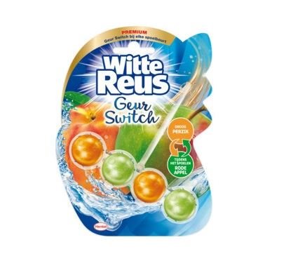 Witte Reus Pfrische&Apfel WC skalošanas bloks ar persiku un ābolu aromātu 50g