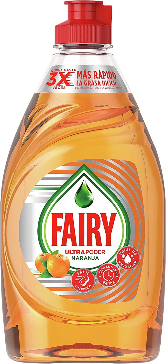 Fairy trauku mazgāšanas līdzeklis ar apelsīnu smaržu 400ml