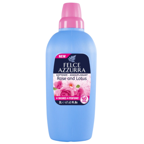 FELCE AZZURRA Rose & Lotus veļas mīkstinātājs (40x) 2L