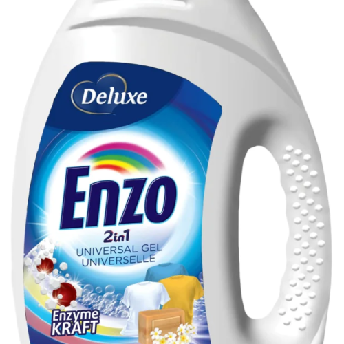 DELUXE Enzo Universal 2in1  želeja veļas mazgāšanai x100 4L
