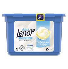 Lenor 3in1 Sensitive veļas mazgāšanas kapsulas 18x