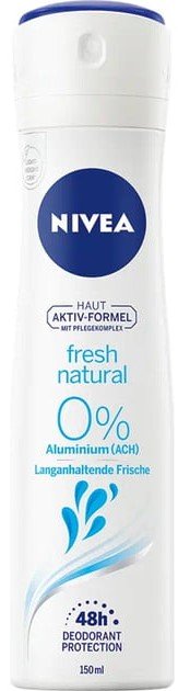 Nivea 0% Aluminium Fresh Natural dezodorants 150ml