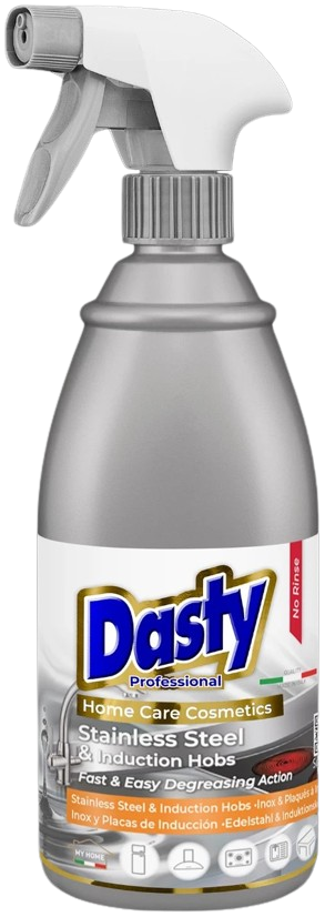 DASTY nerūsējošā tērauda un indukcijas plīts virsmu tīrīšanas līdzeklis 700ml