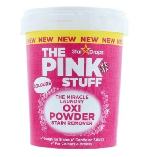 THE PINK STUFF pulveris traipu noņemšanai krāsainai veļai 1.2kg