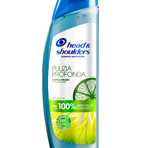 HEAD&SHOULDERS Deep Cleaning šampūns taukainiem matiem 250ml
