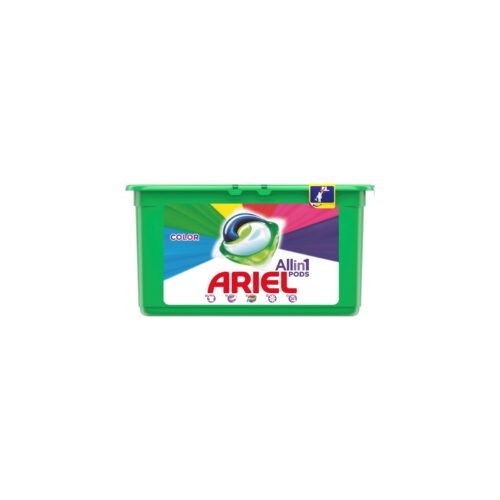 Ariel 3in1 veļas mazgāsanas kapsulas krāsainai veļai 11x