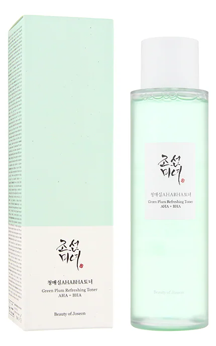 BEAUTY OF JOSEON Green Plum toniks sejas ādai ar AHA + BHA 150ml