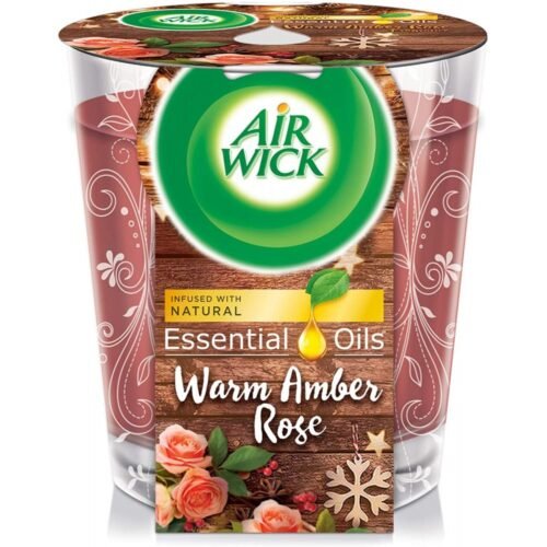 Air Wick Warm Amber aromatizēta svece 105g