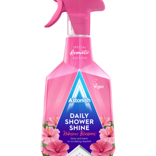 Astonish duškabīnes tīrīšanas līdzeklis ar hibisku smaržu 750ml