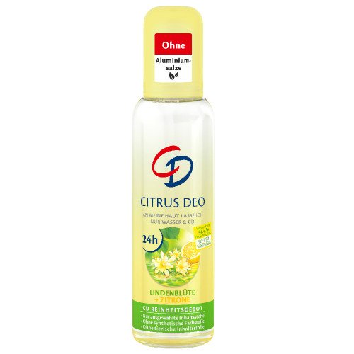 CD Citrus Deo dezodorants sievietēm ar liepu ziedu un citrona aromātu 75ml