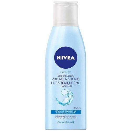 Nivea 2in1 Melk & Tonic pieniņš un toniks kosmētikas noņemšanai 200ml