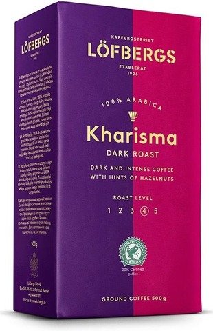 Lofbergs Kharisma Dark maltā kafija 500g