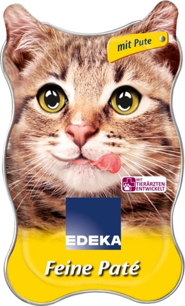 Edeka pastēte kaķiem ar pīles gaļu