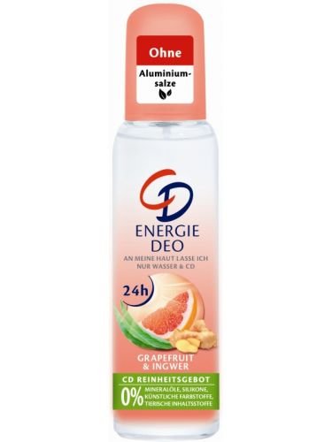 CD dezodorants sievietēm ar greifrūtu un ingvera aromātu 75ml