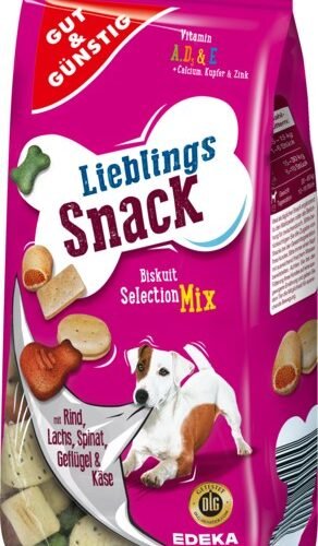 G&G Lieblings Snack Biskuit Selection cepumi suņiem 400g