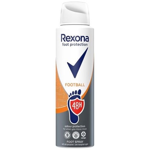 Rexona Foot Protection Football dezodorants pēdām un apaviem 150ml