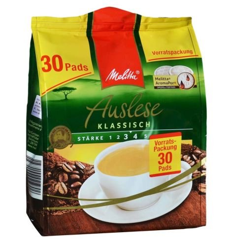 Melitta Auslese Klassisch kafijas spilventiņi x30 210g