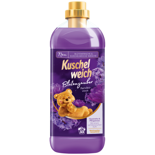 Kuschelweich Blutenzauber Hyazinthe veļas mīkstinātājs ar hiacinti 1L