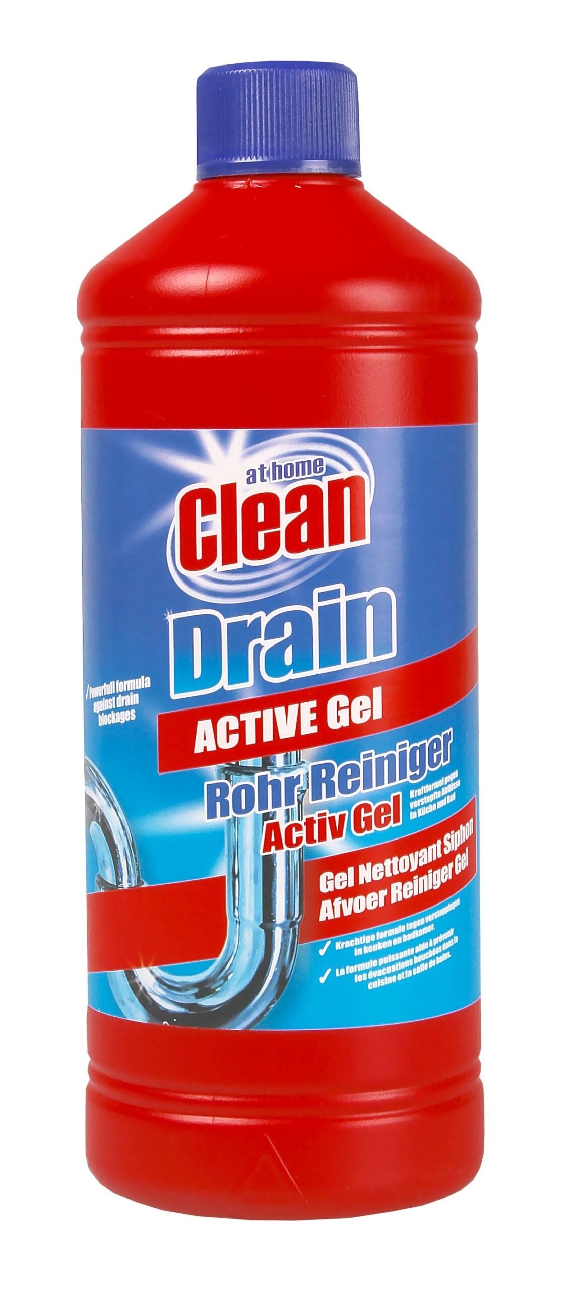 At Home Clean želeja notekcauruļu tīrīšanai 1L