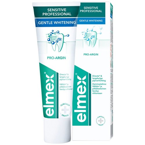 Elmex Sensitive Professional Whitening baltinoša zobu pasta jutīgiem zobiem 75ml