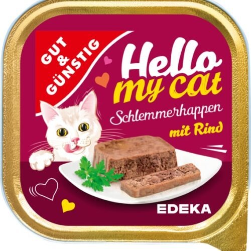 G&G Hello My Cat pastēte kaķiem ar liellopa gaļu 100g