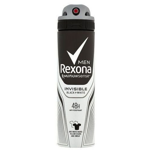 Rexona Invisible Black White dezodorants vīriešiem 150ml