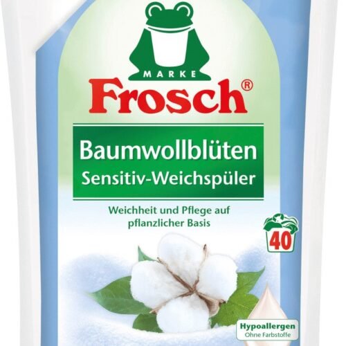 Frosch Baumwollbluten Sensitiv veļas mīkstinātājs  x40 1L