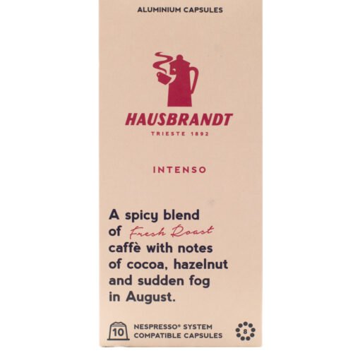 Kafijas kapsulas Hausbrandt Intenso (Nespresso) 50g 10gb