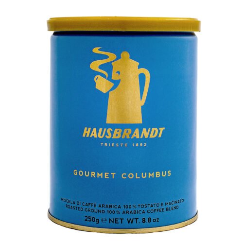 Malta kafija Hausbrandt Gourmet Columbus metāla bundžā 250gr