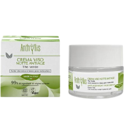 ANTHYLLIS zaļās tējas anti-age nakts krēms sejai  50ml