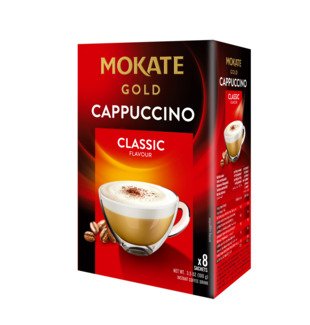 Mokate GOLD kapučīno Classic x8 100g