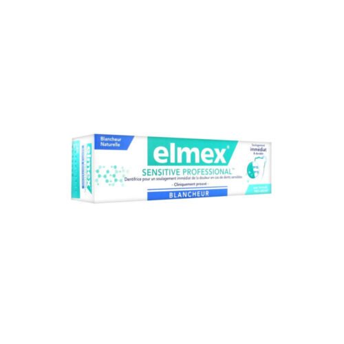 Elmex Sensitive Professional Whitening baltinoša zobu pasta jutīgiem zobiem 75ml