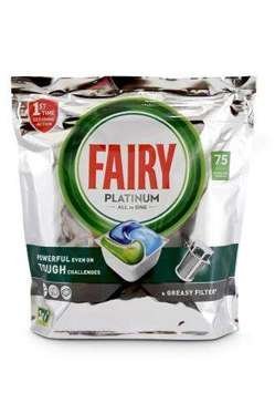 Fairy Platinum Allin1 kapsulas trauku mazgāšanas mašīnām x75 1118g