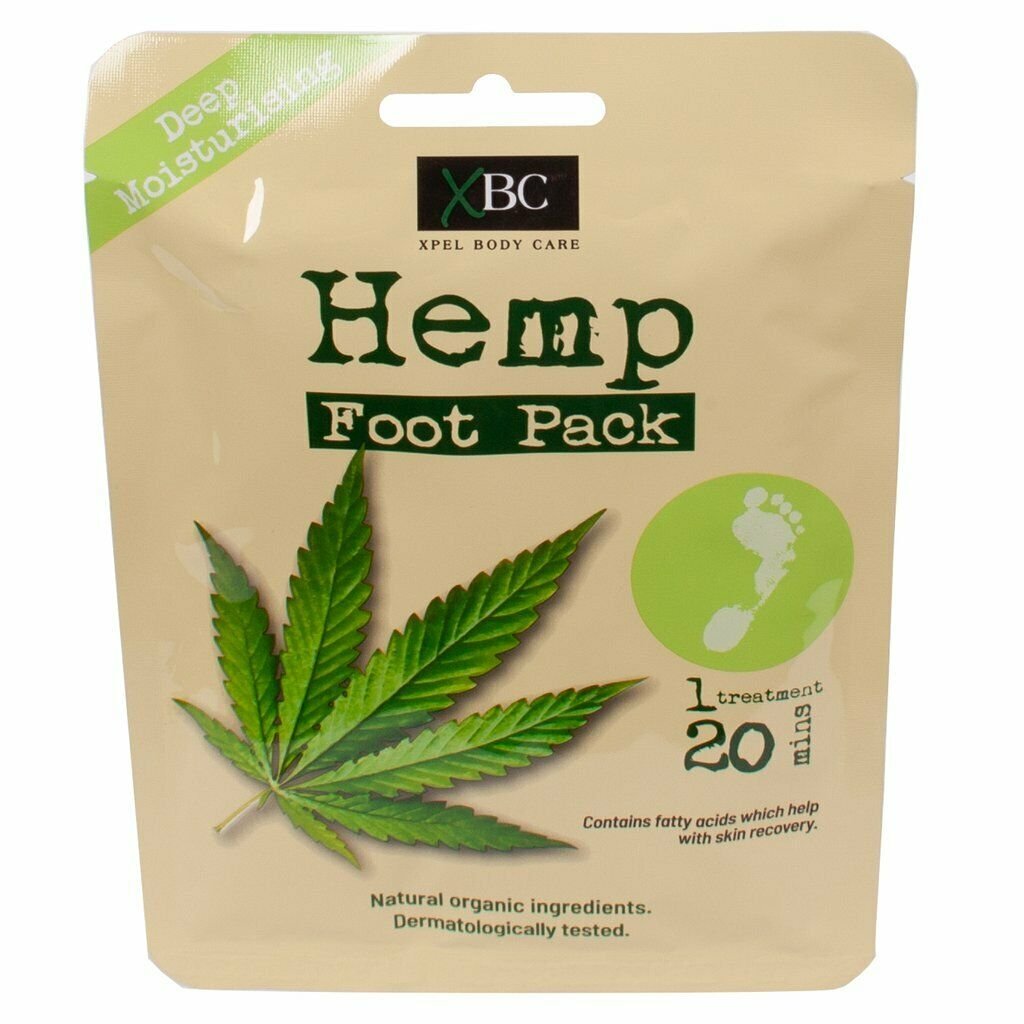 Hemp Foot Mask maska pēdām ar kaņepju eļļu