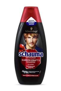Schauma Men Karbon Kraft 5 šampūns vīriešiem 400ml