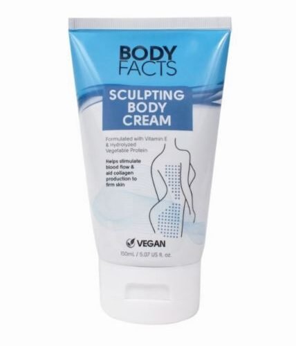 Body Facts Sculpting ķermeņa krēms, draudzīgs vegāniem 150ml