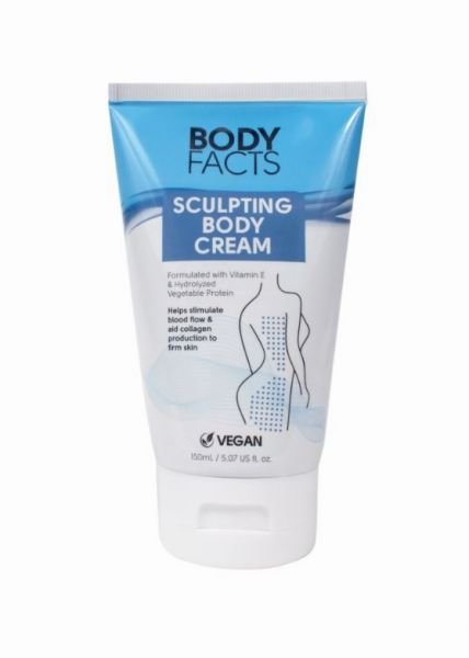 Body Facts Sculpting ķermeņa krēms, draudzīgs vegāniem 150ml