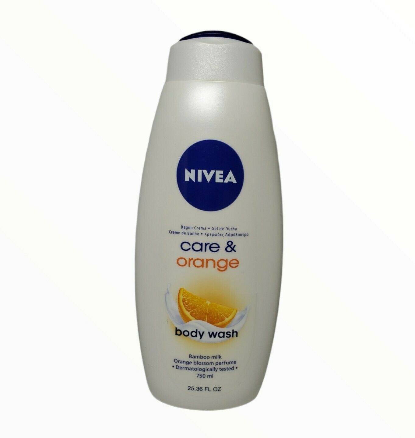 Nivea 750ml Care & Orange