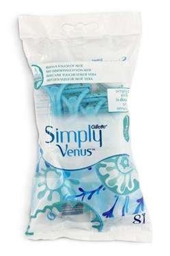 Gillette Simply Venus x8 skuvekļi ar 2 asmeņiem