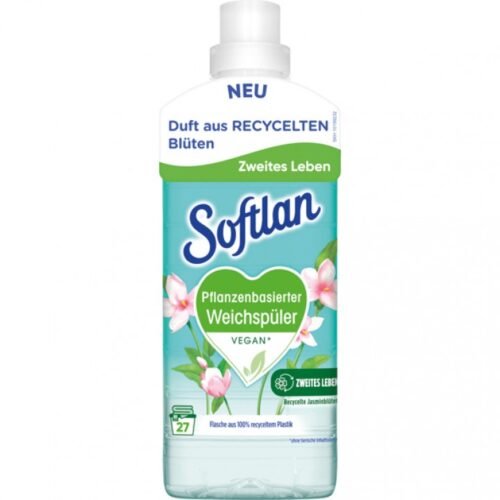 Softlan Jasminblute veļas mīkstinātājs ar jasmīnu aromātu x27 650ml