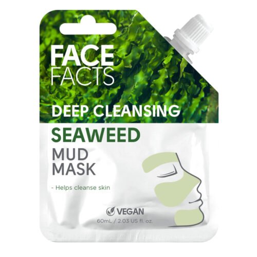 Face Facts dziļi attīroša dubļu maska ​​ar jūraszālēm 60ml