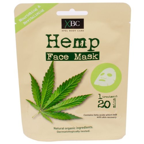 Hemp face mask maska sejai ar kaņepju eļļu